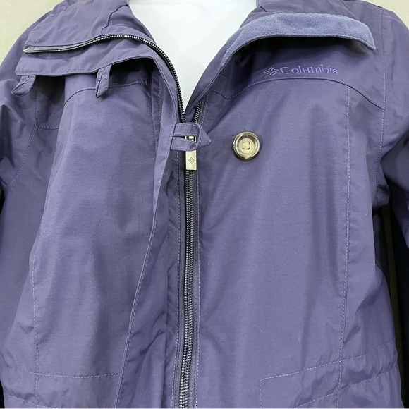 Columbia Navy Omni Tech Waterproof Breathable Jacket - Picture 7 of 15